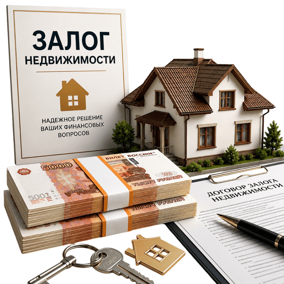 Залог недвижимости для получения займа